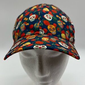 NWT Sprints Day of the Dead Sugar Skull OG Running Hat Unisex